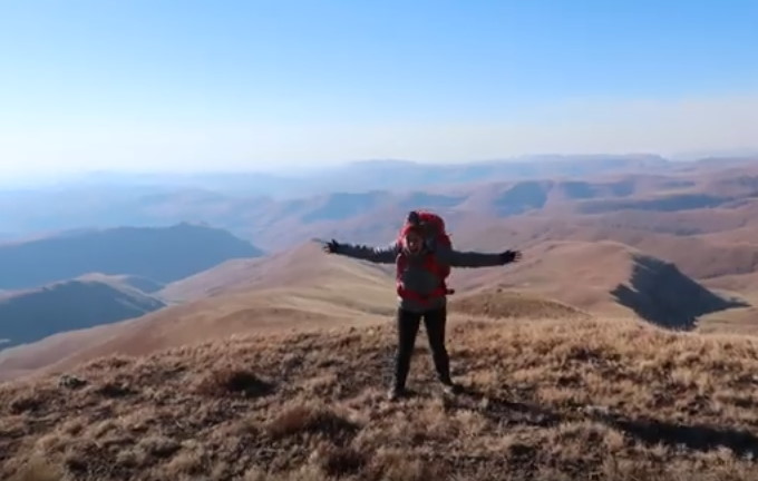 Drakensberg: Winter Trek up Bannerman Pass