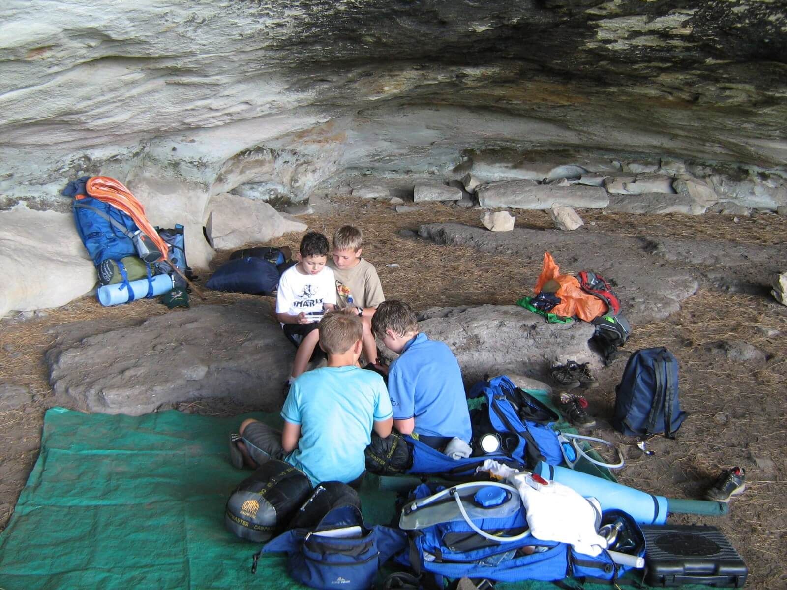 Overnight in Caracal Cave